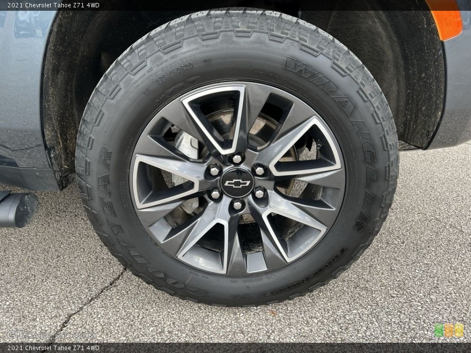 2021 Chevrolet Tahoe Z71 4WD Wheel and Tire Photo #145592949