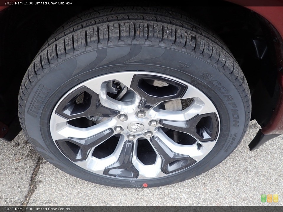 2023 Ram 1500 Limited Crew Cab 4x4 Wheel and Tire Photo #145593216