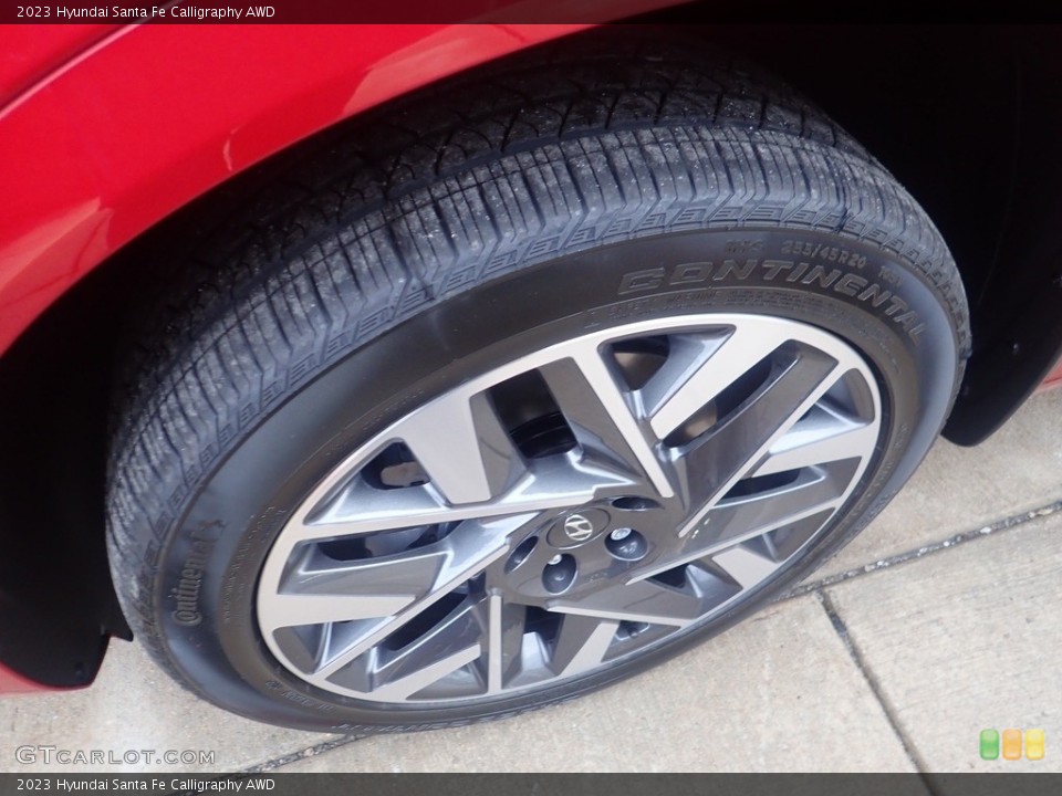 2023 Hyundai Santa Fe Calligraphy AWD Wheel and Tire Photo #145595835