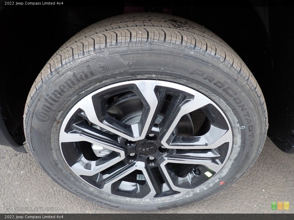 2022 Jeep Compass Limited 4x4 Wheel and Tire Photo #145597415