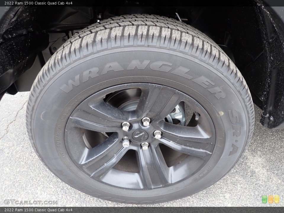 2022 Ram 1500 Classic Quad Cab 4x4 Wheel and Tire Photo #145600553