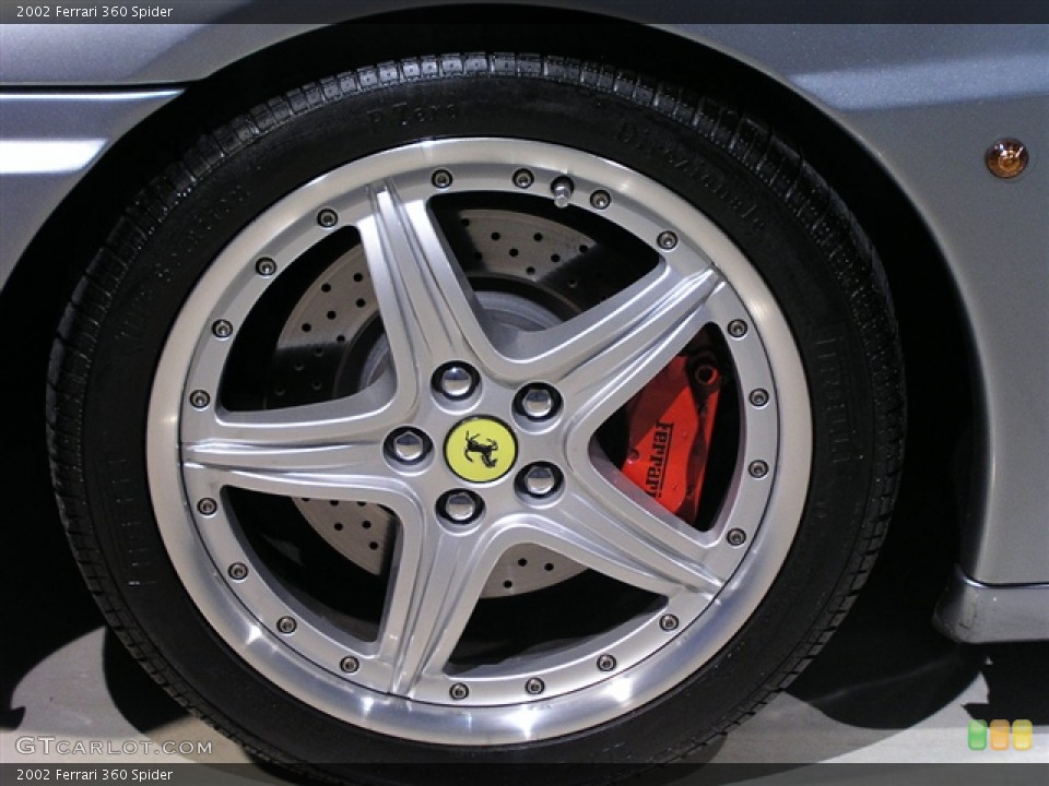 2002 Ferrari 360 Spider Wheel and Tire Photo #145602