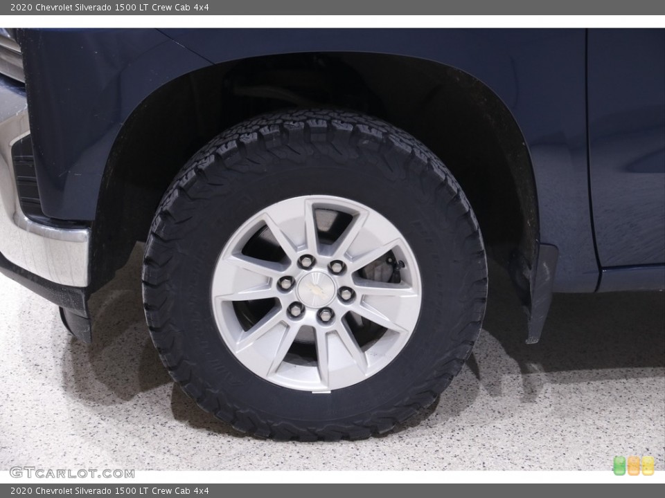 2020 Chevrolet Silverado 1500 LT Crew Cab 4x4 Wheel and Tire Photo #145604967