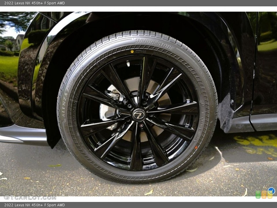 2022 Lexus NX 450h+ F Sport AWD Wheel and Tire Photo #145614720