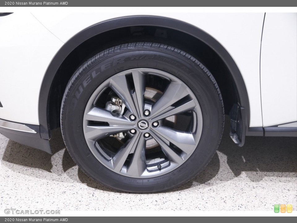 2020 Nissan Murano Platinum AWD Wheel and Tire Photo #145620603