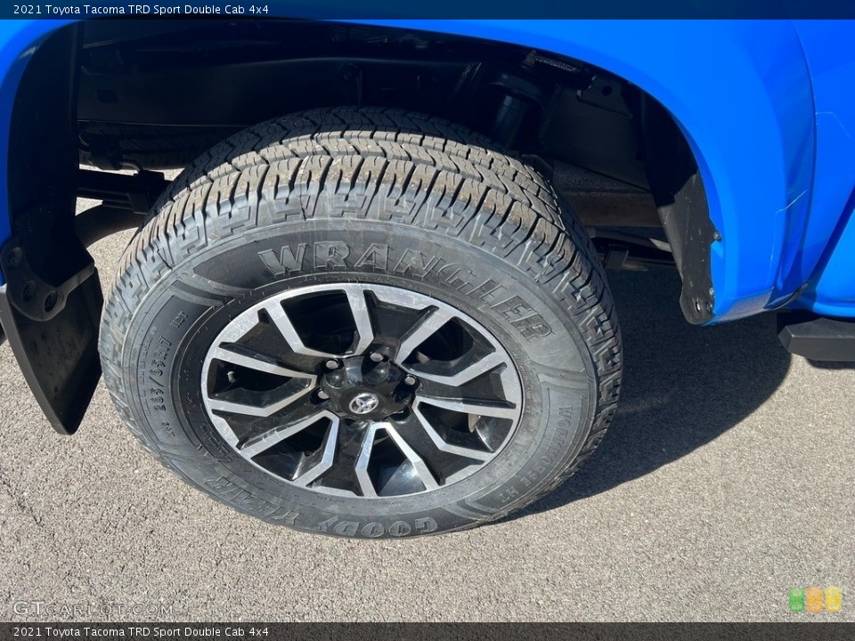2021 Toyota Tacoma TRD Sport Double Cab 4x4 Wheel and Tire Photo #145637536
