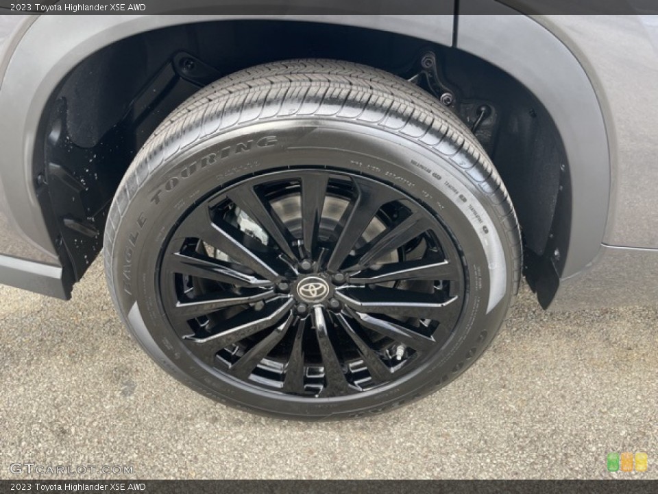 2023 Toyota Highlander XSE AWD Wheel and Tire Photo #145637858