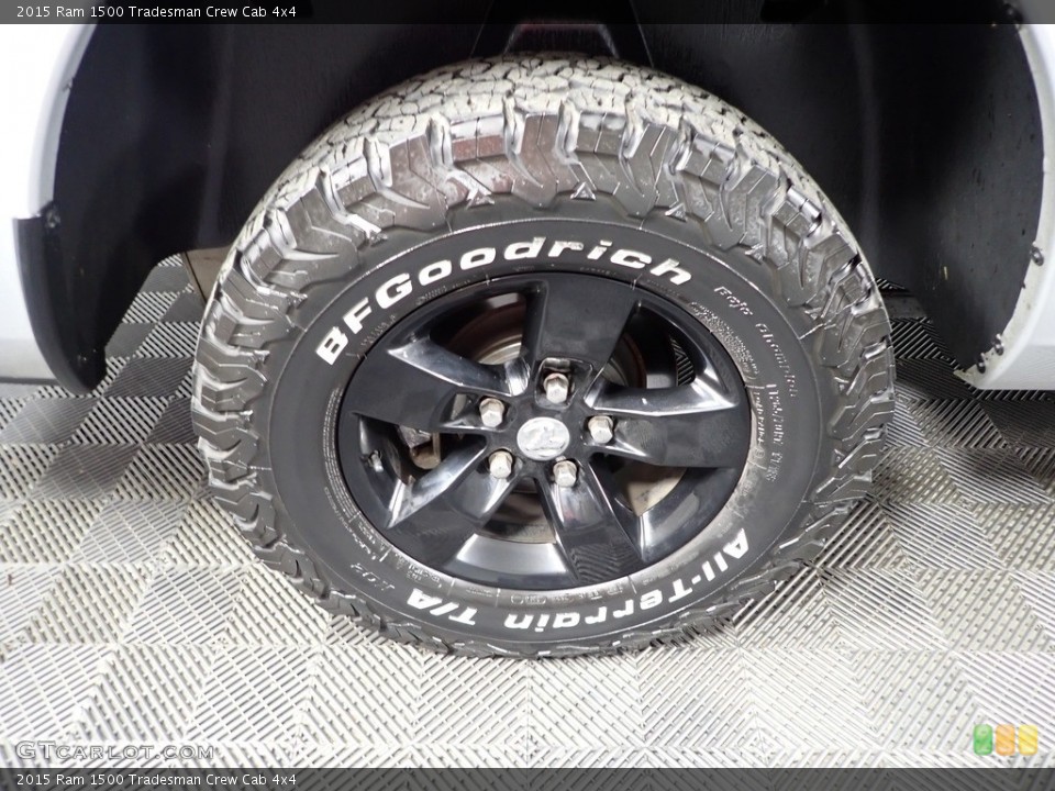 2015 Ram 1500 Tradesman Crew Cab 4x4 Wheel and Tire Photo #145639928