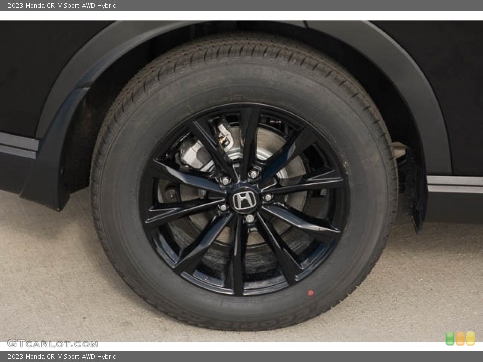 2023 Honda CR-V Sport AWD Hybrid Wheel and Tire Photo #145642481