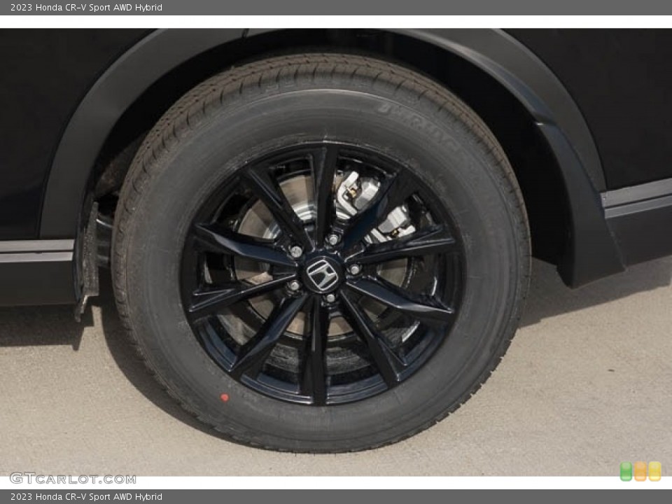 2023 Honda CR-V Sport AWD Hybrid Wheel and Tire Photo #145642511