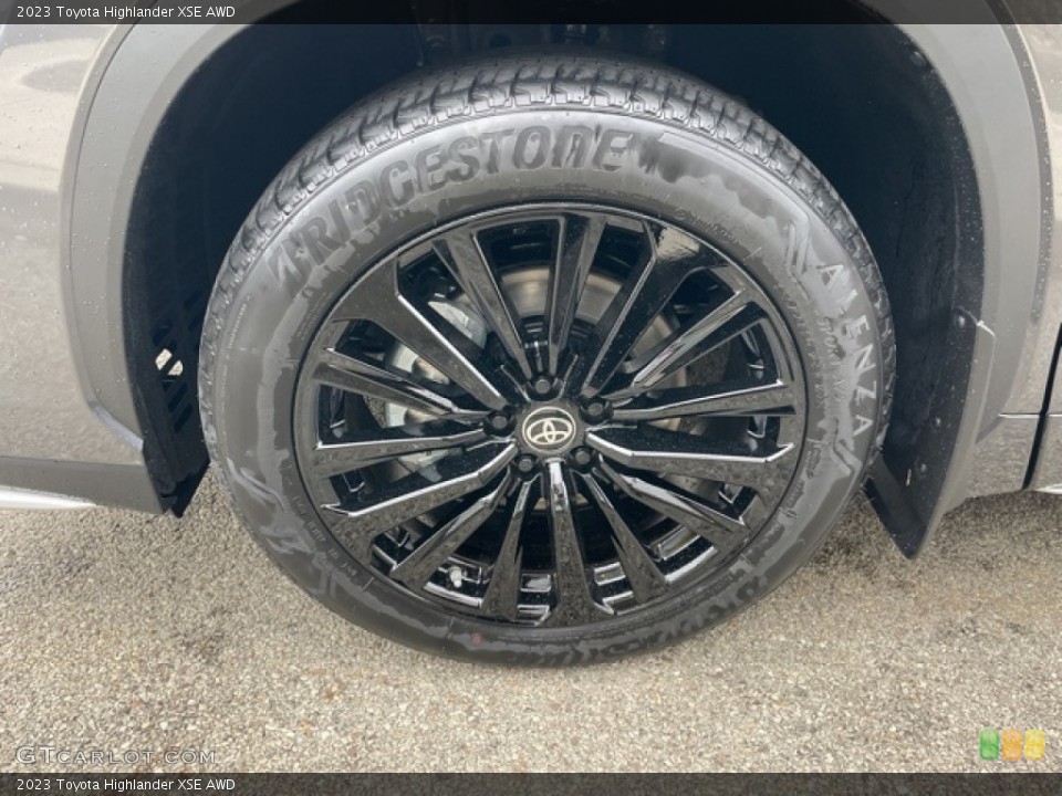 2023 Toyota Highlander XSE AWD Wheel and Tire Photo #145645063
