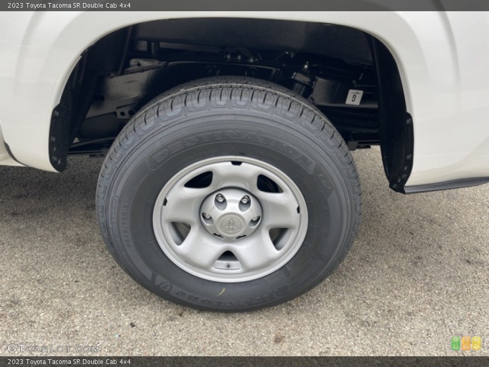 2023 Toyota Tacoma SR Double Cab 4x4 Wheel and Tire Photo #145652416