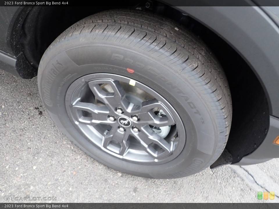 2023 Ford Bronco Sport Big Bend 4x4 Wheel and Tire Photo #145655476