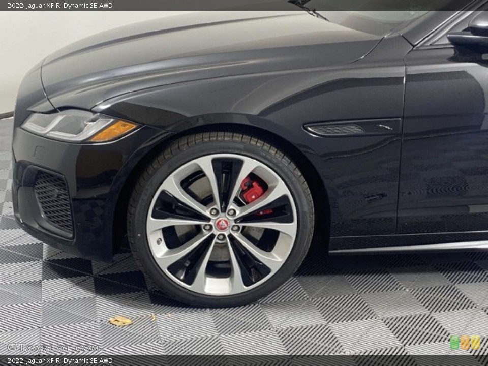 2022 Jaguar XF R-Dynamic SE AWD Wheel and Tire Photo #145658738