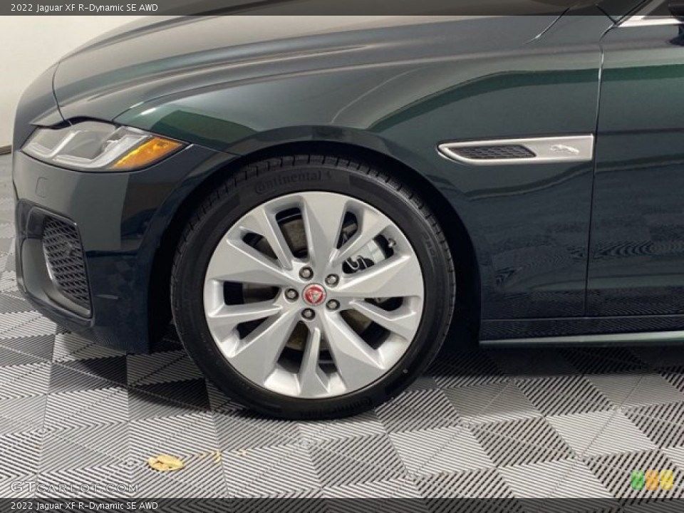 2022 Jaguar XF R-Dynamic SE AWD Wheel and Tire Photo #145659050
