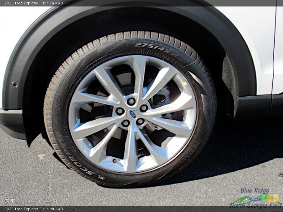 2023 Ford Explorer Platinum 4WD Wheel and Tire Photo #145659811