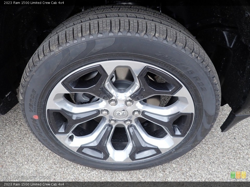2023 Ram 1500 Limited Crew Cab 4x4 Wheel and Tire Photo #145661730