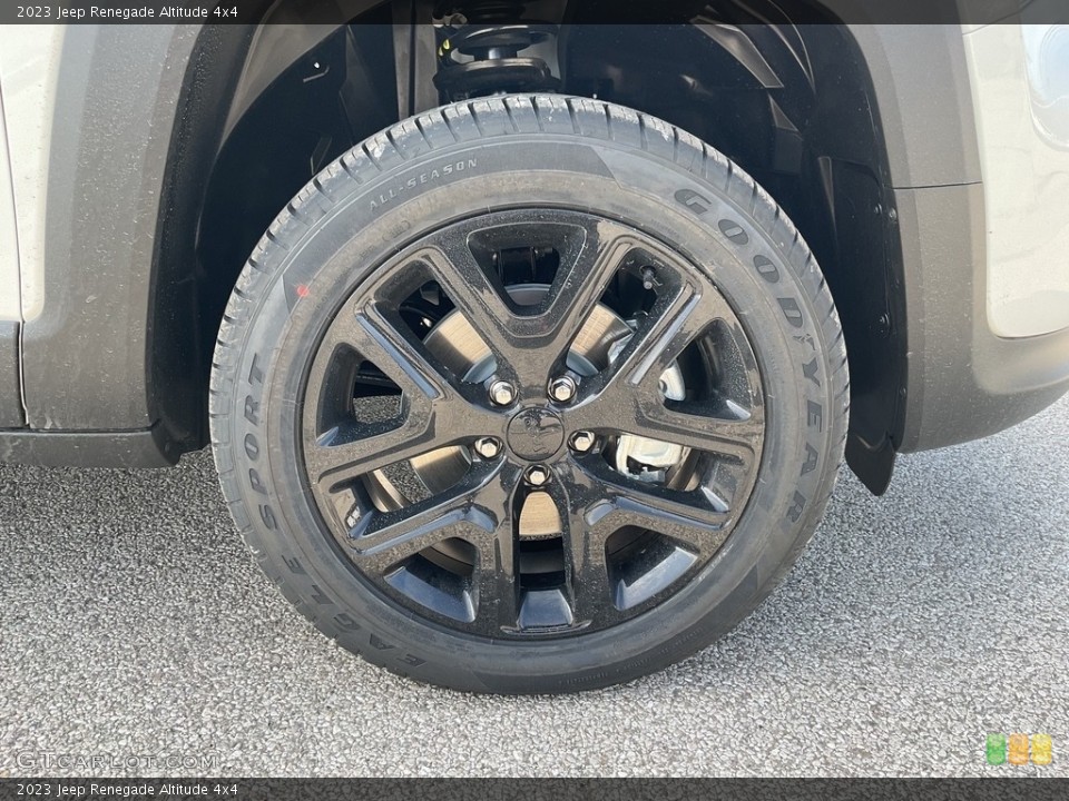 2023 Jeep Renegade Altitude 4x4 Wheel and Tire Photo #145663482