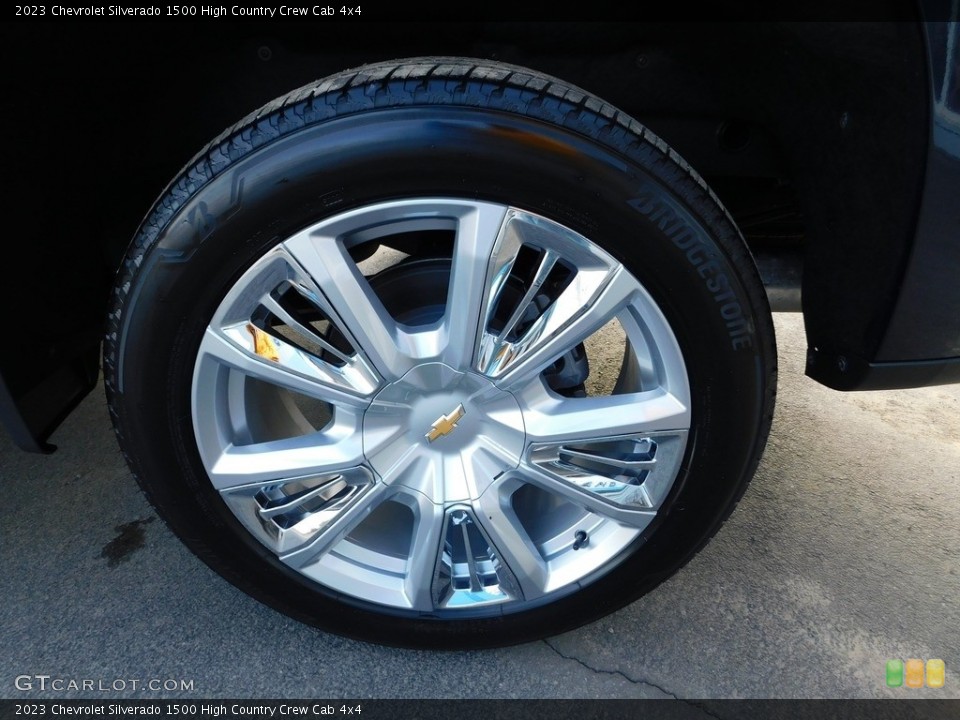 2023 Chevrolet Silverado 1500 High Country Crew Cab 4x4 Wheel and Tire Photo #145663983