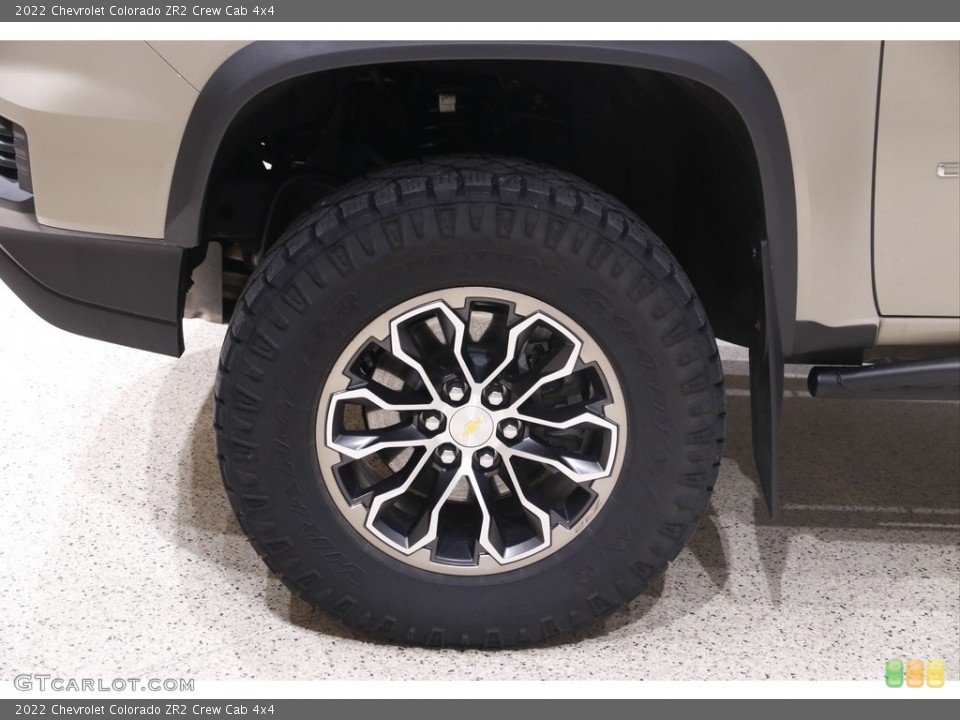 2022 Chevrolet Colorado ZR2 Crew Cab 4x4 Wheel and Tire Photo #145667142