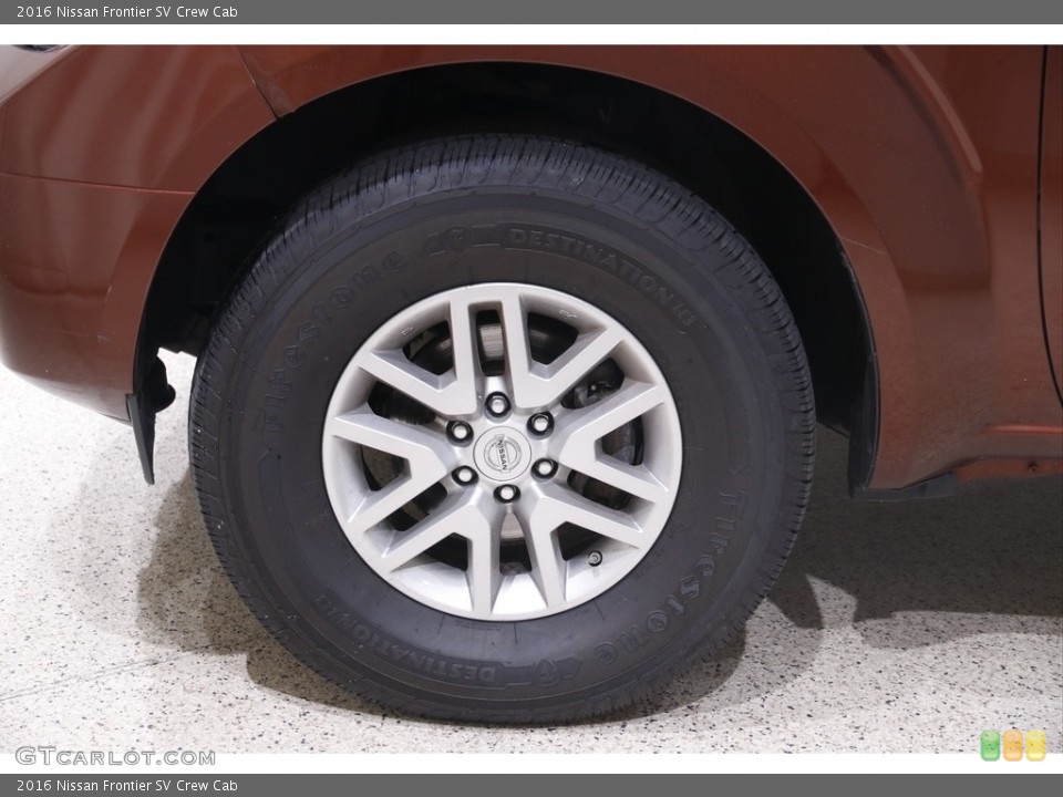 2016 Nissan Frontier SV Crew Cab Wheel and Tire Photo #145667226
