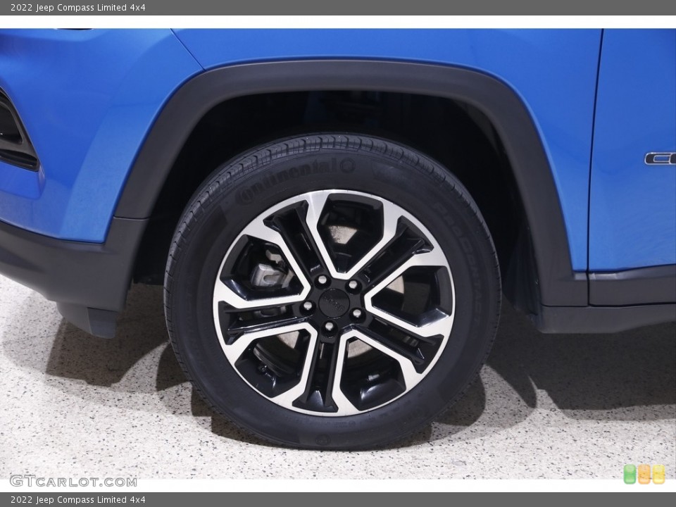 2022 Jeep Compass Limited 4x4 Wheel and Tire Photo #145671931