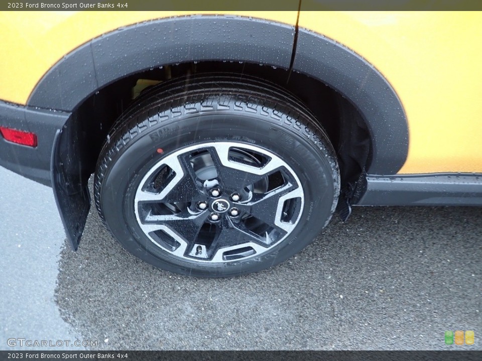 2023 Ford Bronco Sport Outer Banks 4x4 Wheel and Tire Photo #145678138