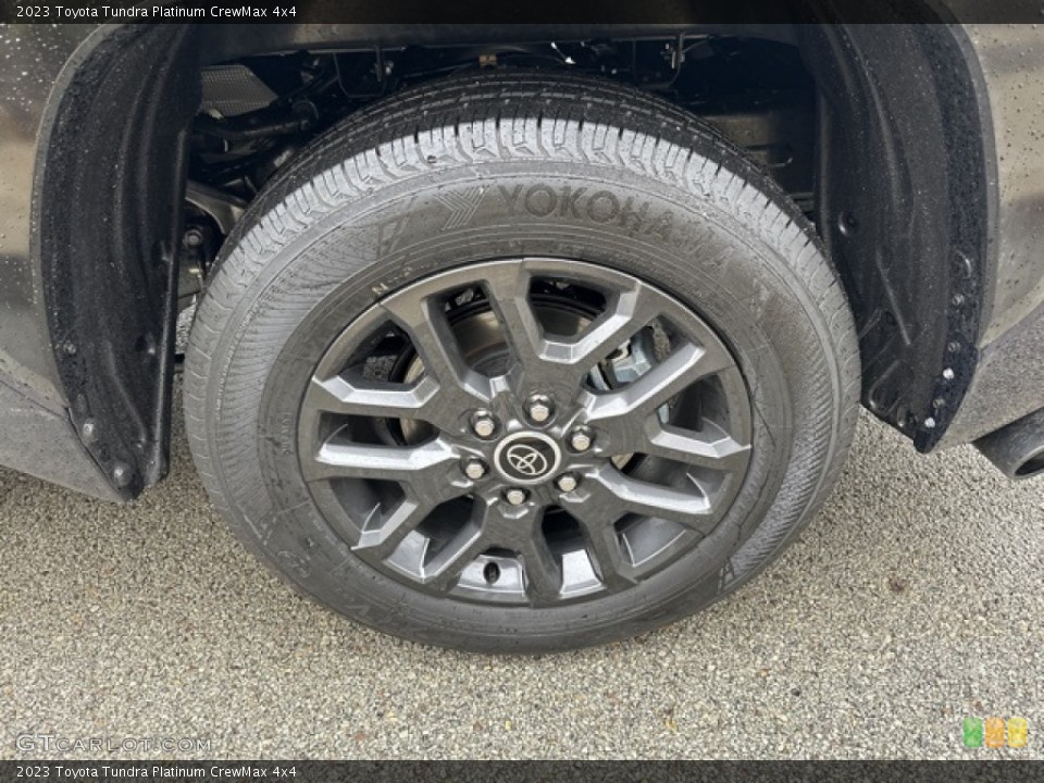 2023 Toyota Tundra Platinum CrewMax 4x4 Wheel and Tire Photo #145679218
