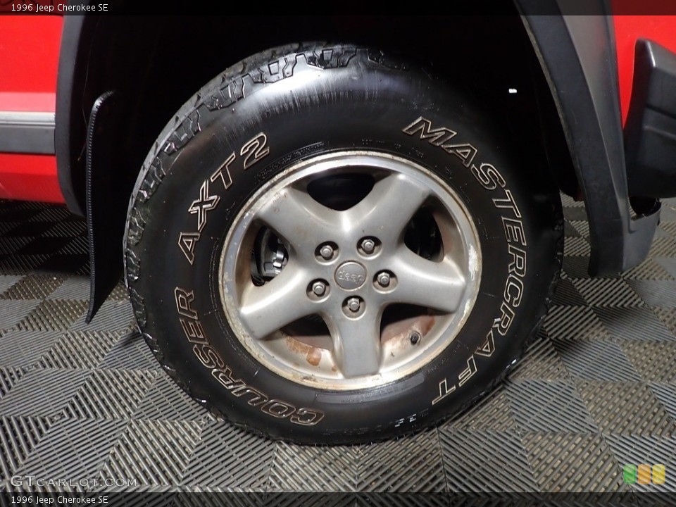 1996 Jeep Cherokee SE Wheel and Tire Photo #145683706