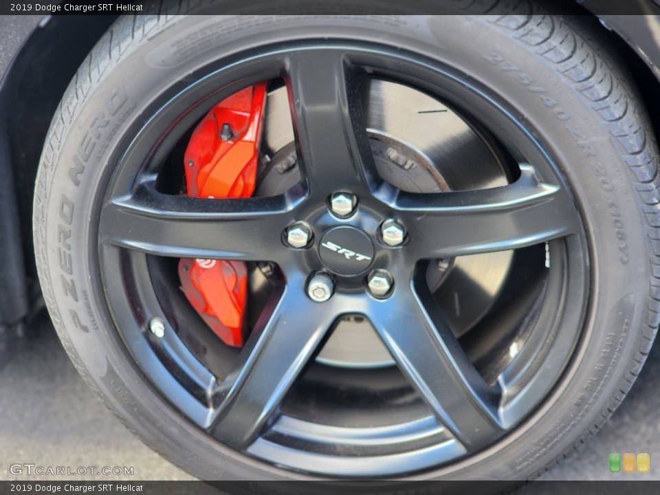 2019 Dodge Charger SRT Hellcat Wheel and Tire Photo #145689785