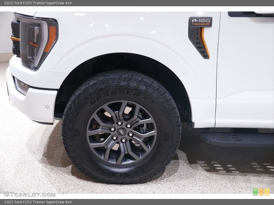 2022 Ford F150 Tremor SuperCrew 4x4 Wheel and Tire Photo #145690328