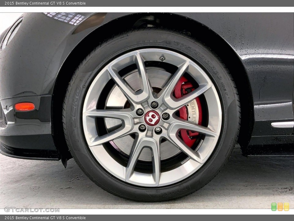 2015 Bentley Continental GT V8 S Convertible Wheel and Tire Photo #145690508