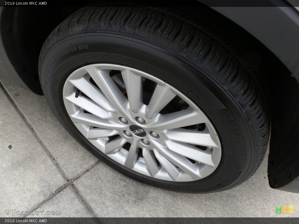 2019 Lincoln MKC AWD Wheel and Tire Photo #145692395