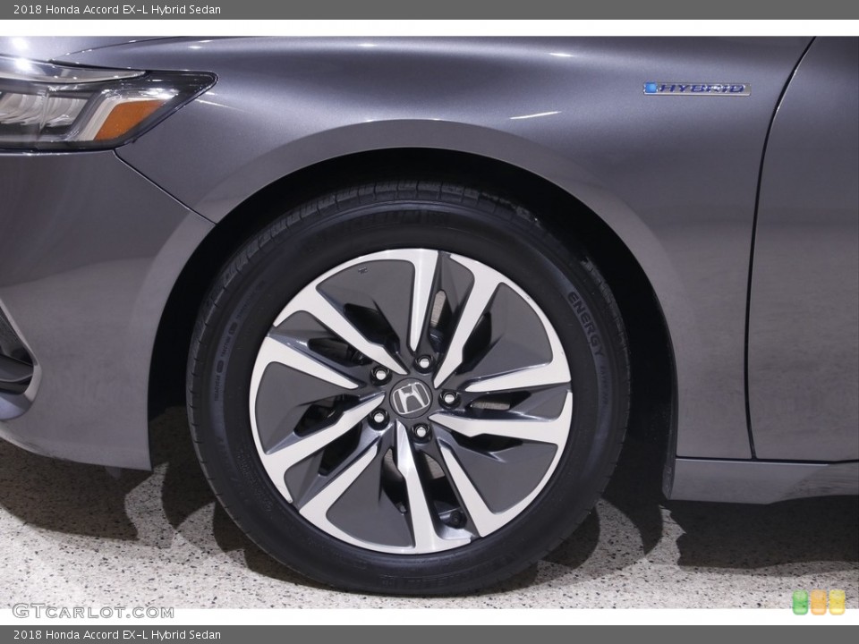 2018 Honda Accord EX-L Hybrid Sedan Wheel and Tire Photo #145693322