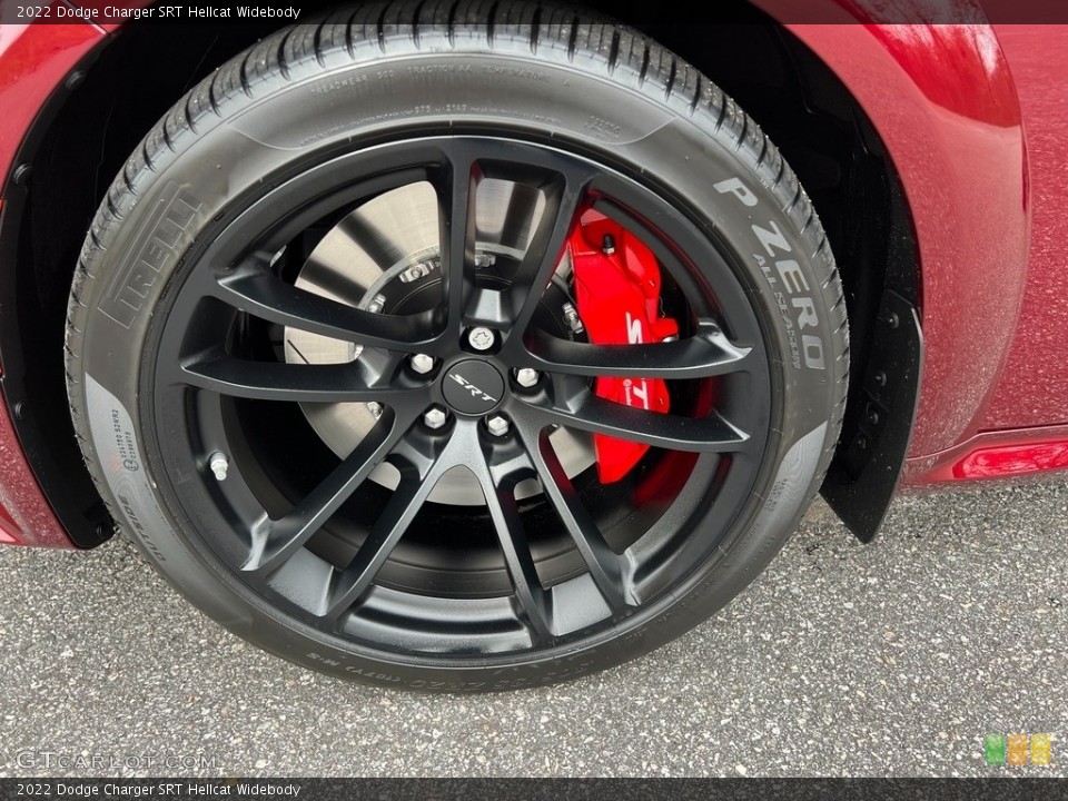 2022 Dodge Charger SRT Hellcat Widebody Wheel and Tire Photo #145693622