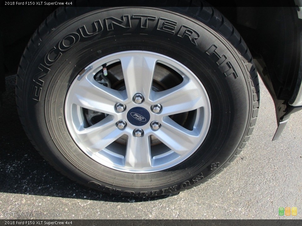 2018 Ford F150 XLT SuperCrew 4x4 Wheel and Tire Photo #145694768