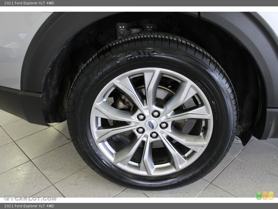 2021 Ford Explorer XLT 4WD Wheel and Tire Photo #145696757