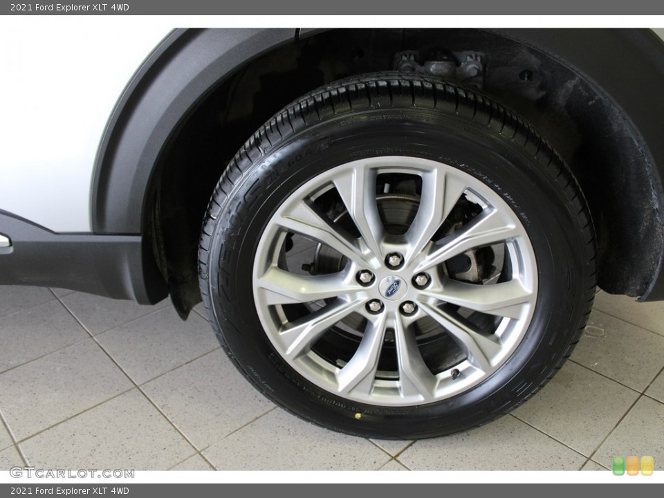 2021 Ford Explorer XLT 4WD Wheel and Tire Photo #145696772