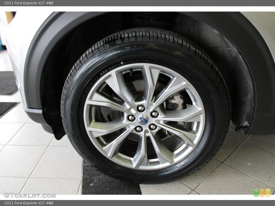 2021 Ford Explorer XLT 4WD Wheel and Tire Photo #145696775