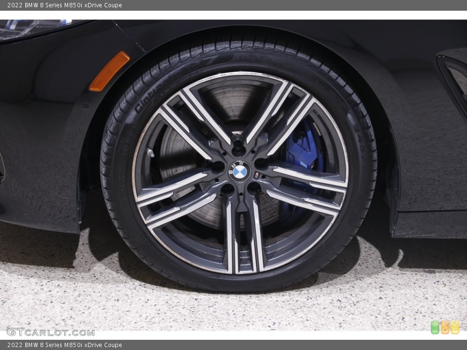 2022 BMW 8 Series M850i xDrive Coupe Wheel and Tire Photo #145700714
