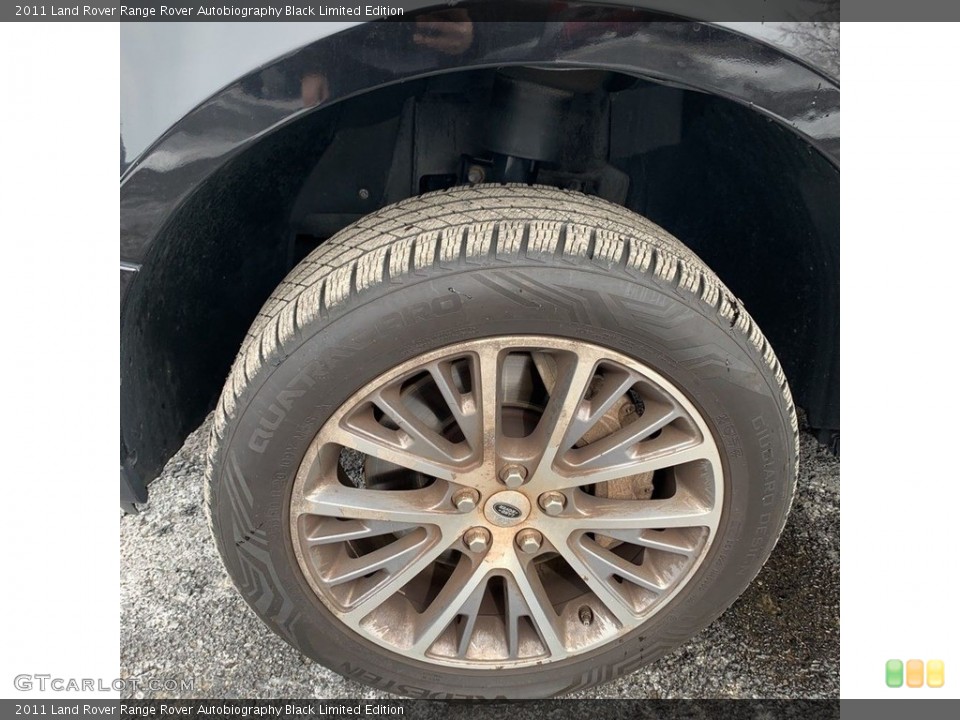 2011 Land Rover Range Rover Autobiography Black Limited Edition Wheel and Tire Photo #145703706