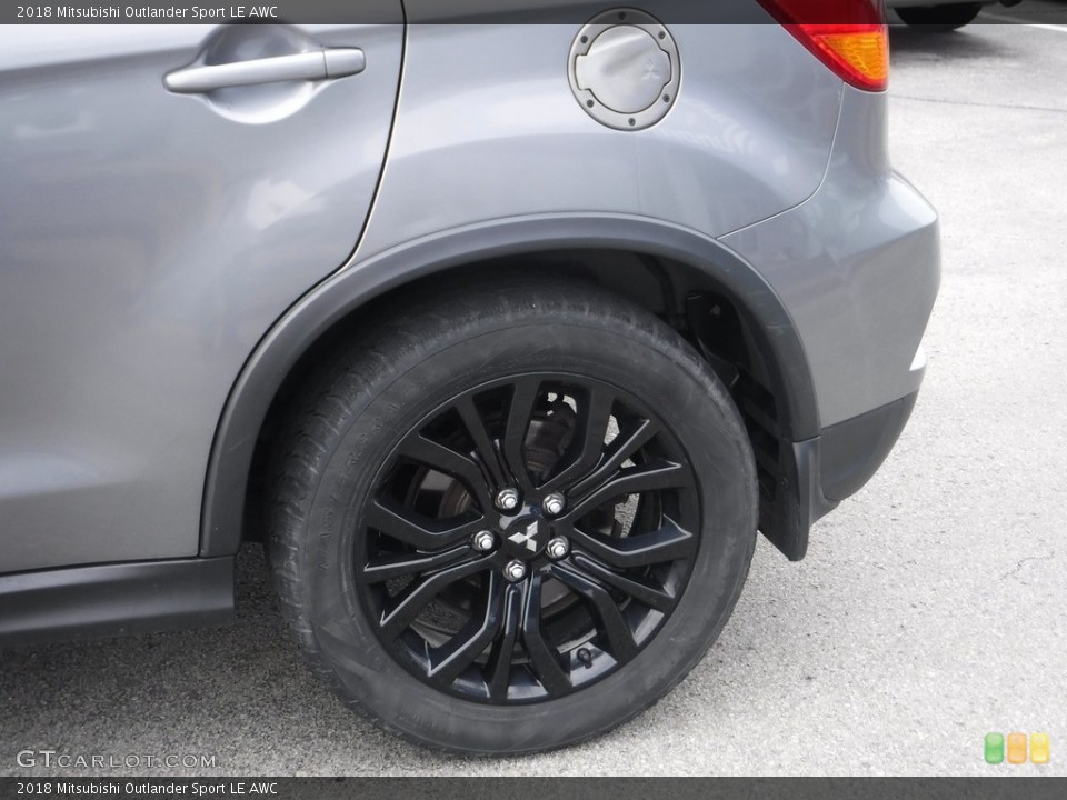 2018 Mitsubishi Outlander Sport LE AWC Wheel and Tire Photo #145711768