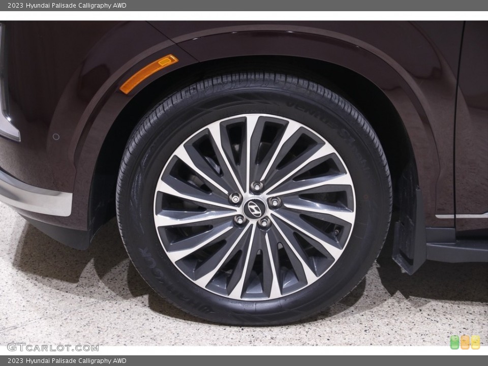 2023 Hyundai Palisade Calligraphy AWD Wheel and Tire Photo #145729402