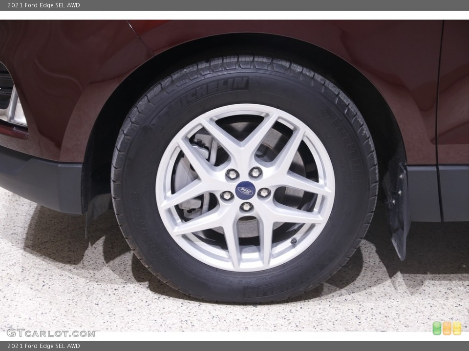 2021 Ford Edge SEL AWD Wheel and Tire Photo #145731004