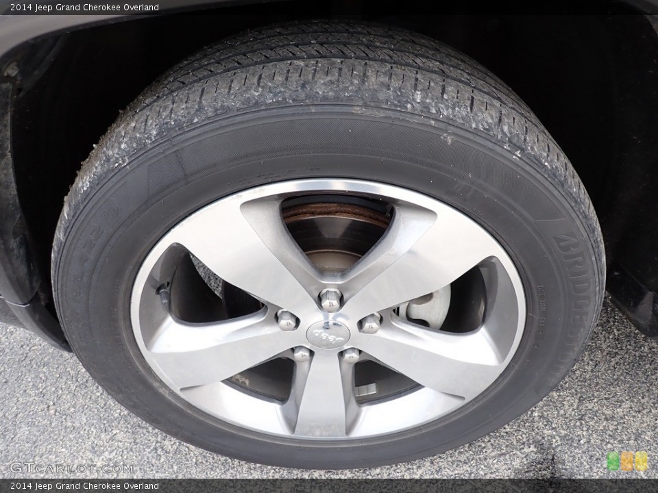 2014 Jeep Grand Cherokee Overland Wheel and Tire Photo #145732839