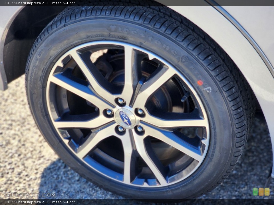 2017 Subaru Impreza 2.0i Limited 5-Door Wheel and Tire Photo #145741627
