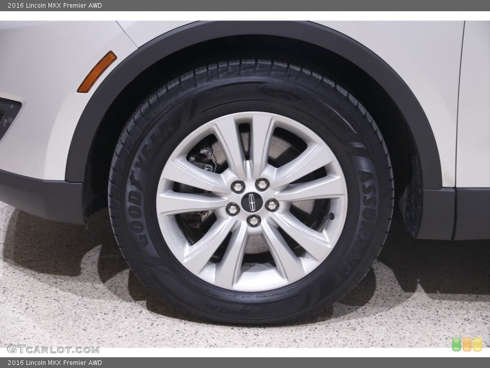 2016 Lincoln MKX Premier AWD Wheel and Tire Photo #145746273