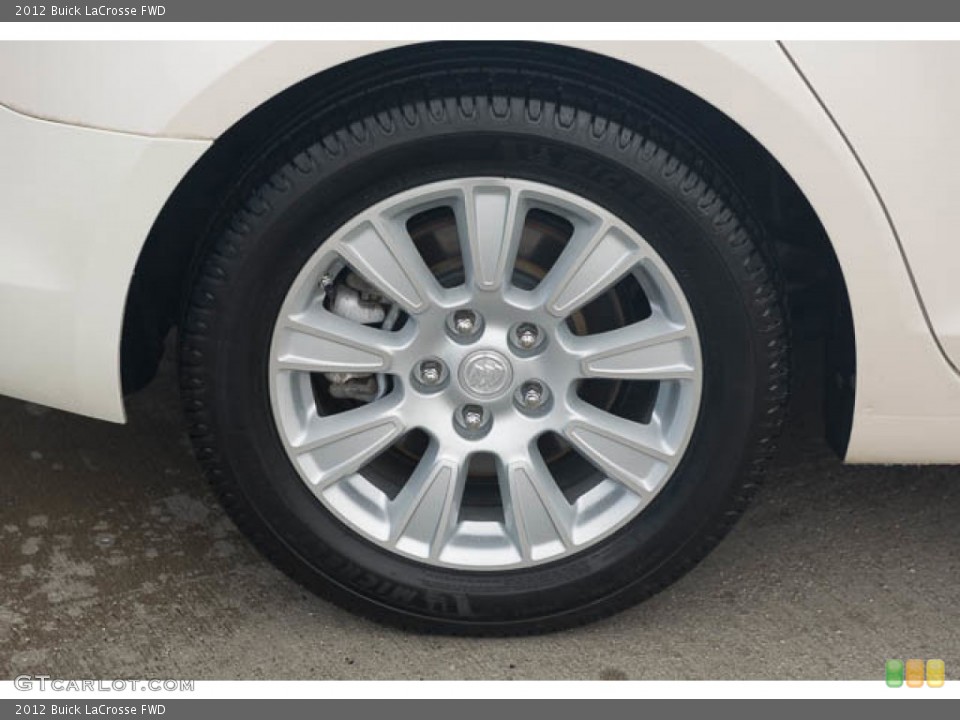2012 Buick LaCrosse FWD Wheel and Tire Photo #145760566