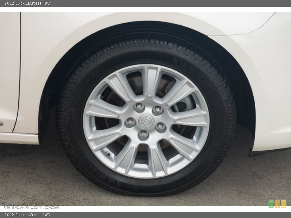 2012 Buick LaCrosse FWD Wheel and Tire Photo #145760581