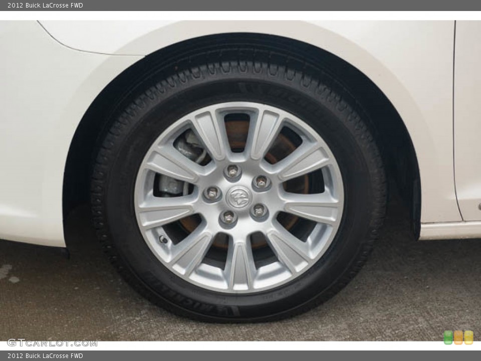 2012 Buick LaCrosse FWD Wheel and Tire Photo #145760635